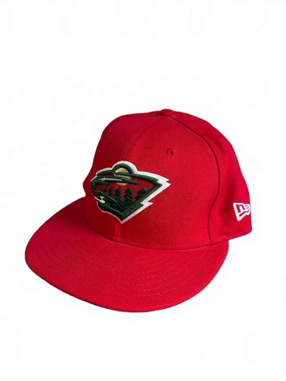 Minnesota Wild Fitted NHL Hockey Hat Size 7 1/8